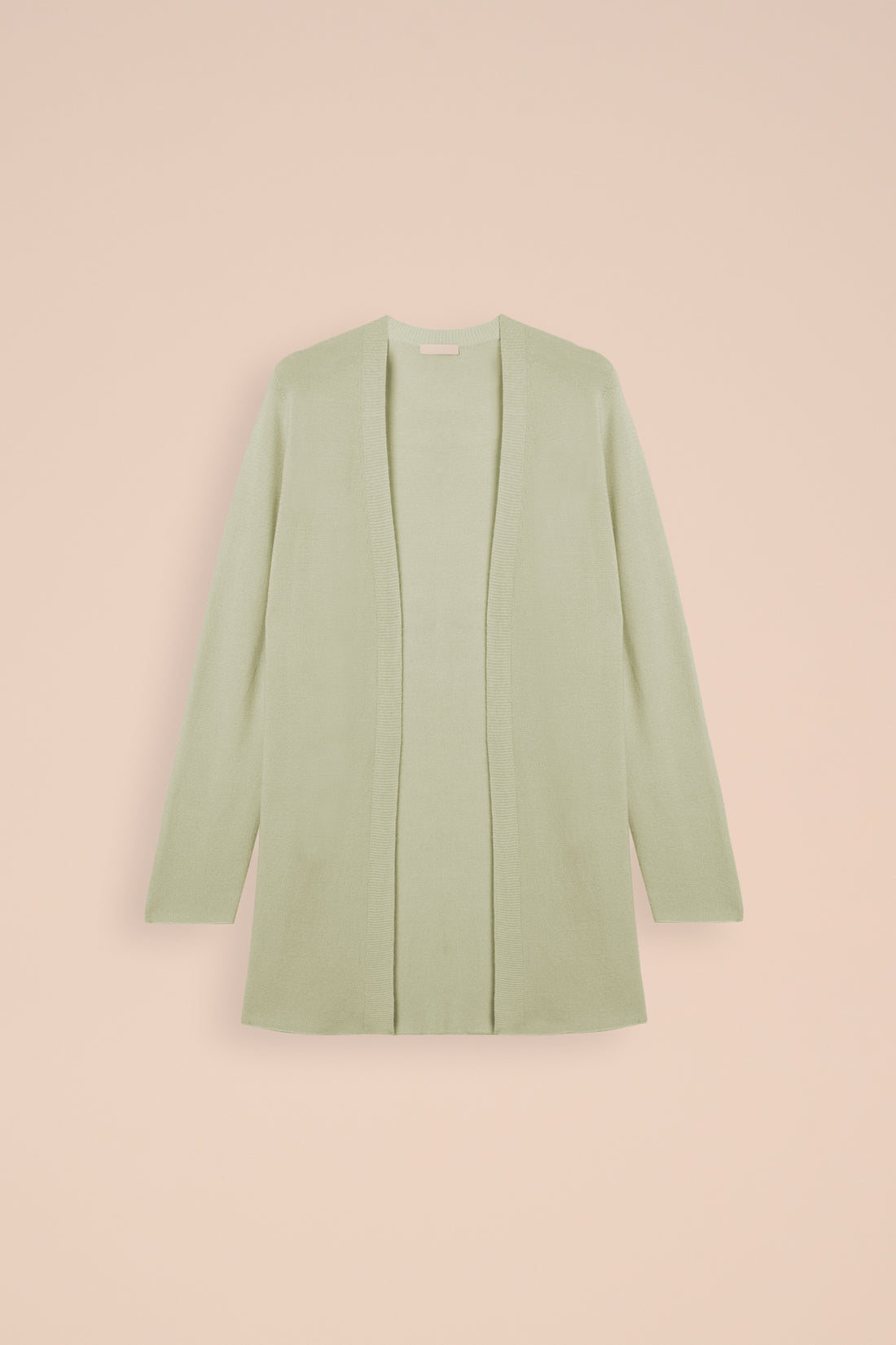 ROMETTA LIGHT GREEN CASHMERE SILK CARDIGAN