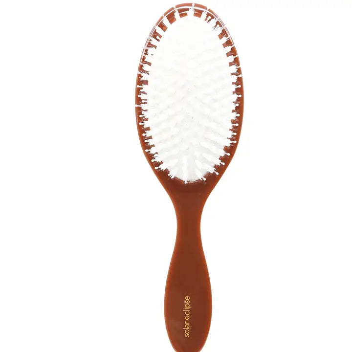 HAND PAINTED VINTAGE KITTEN BRUSH