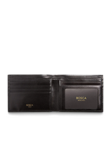 OLD LEATHER EXECUTIVE RFID WALLET - BLACK