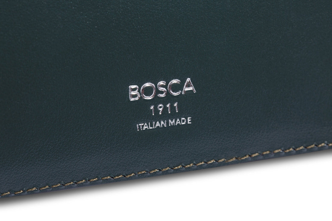 MONFRINI SLIM 8 SLOT POCKET WALLET - DARK GREEN