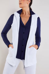 DELANEY TRAVEL VEST - WHITE