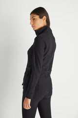 KENYA COZY FLEECE-LINED JACKET - BLACK