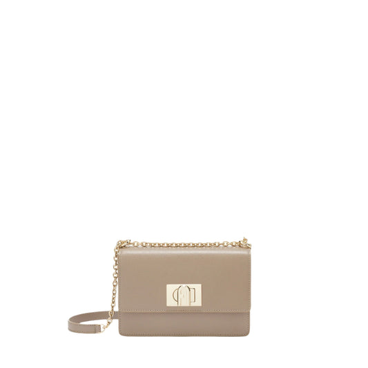 FURLA 1927 CROSSBODY MINI BAG - STUCCO GRAY