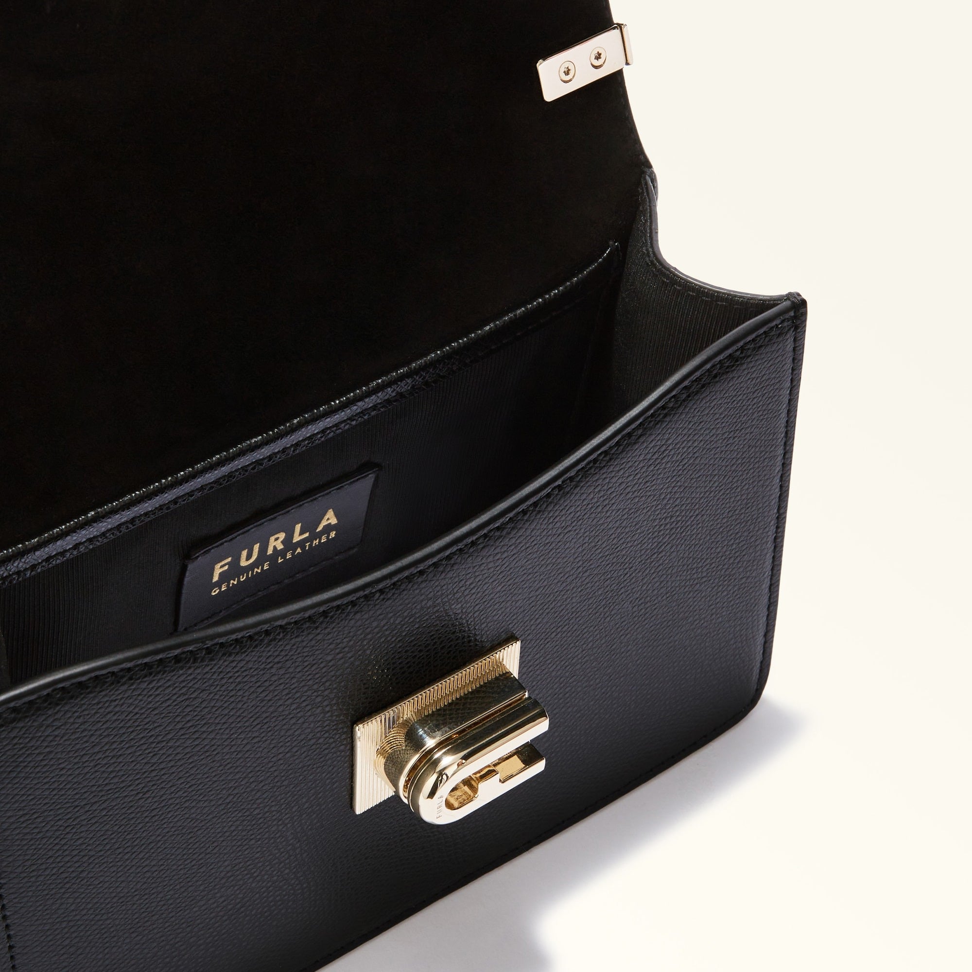 FURLA 1927 CROSSBODY MINI BAG - BLACK