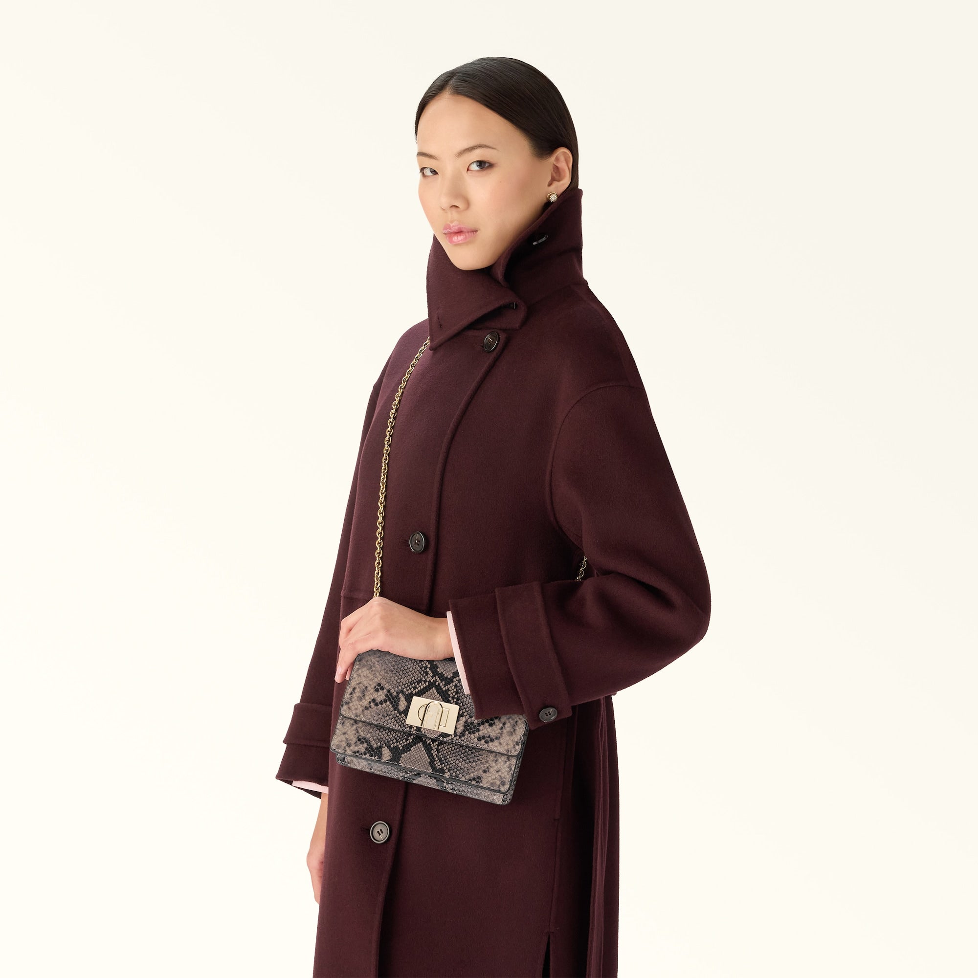 FURLA 1927 CROSSBODY MINI BAG - TONI URBAN GRAY