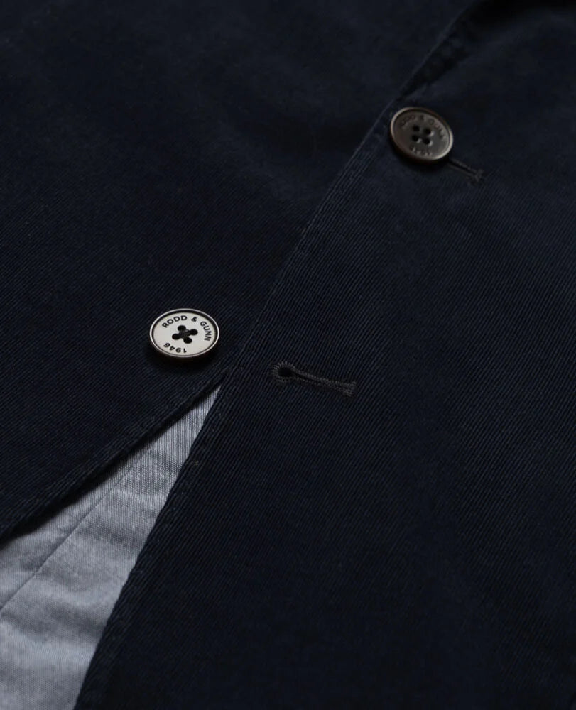 SAINT BATHANS COTTON SPORT COAT - NAVY