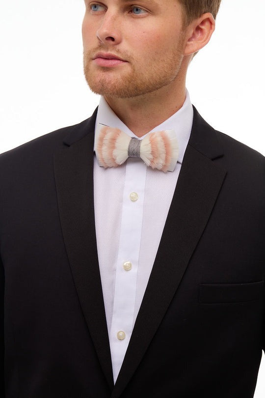 MILLERTON FEATHER BOW TIE