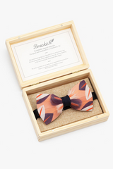 BUCCANEER FEATHER BOW TIE