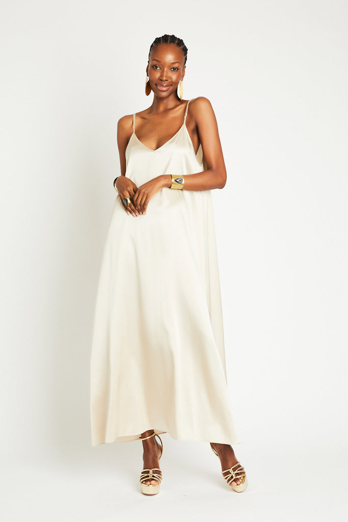 JULIE SILK MAXI DRESS JULIE SILK MAXI DRESS