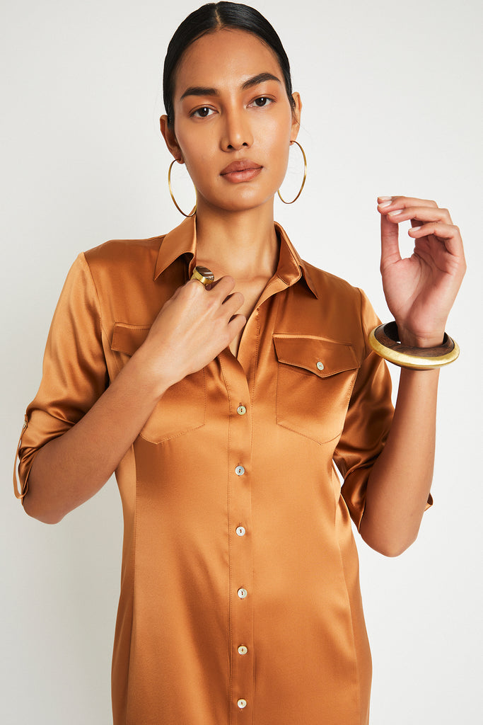 YVES SILK DRESS YVES SILK DRESS