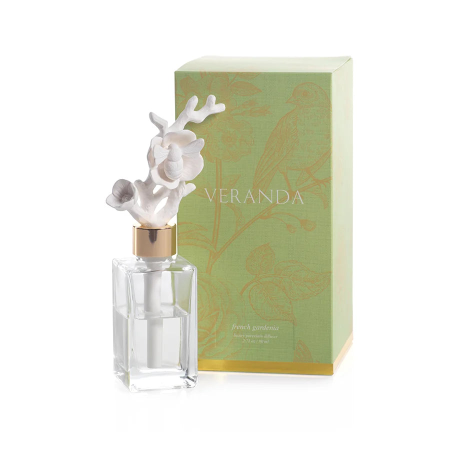 VERANDA DRAGONFLY PORCELAIN DIFFUSER- FRENCH GARDEN