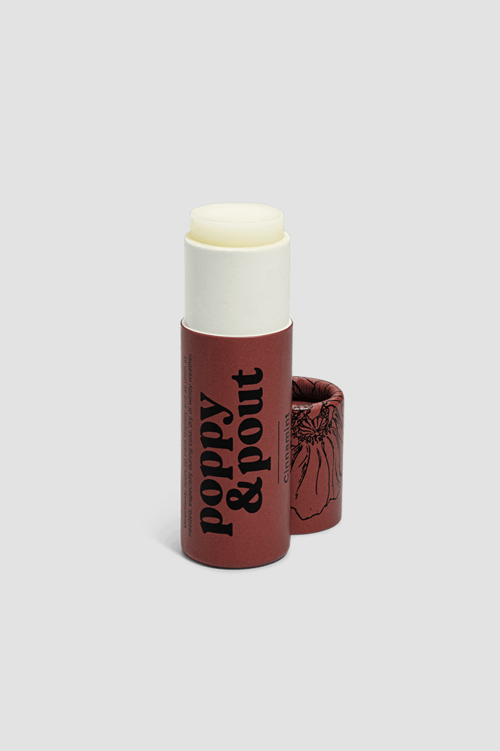 POPPY & POUT LIP BALM - CINNAMINT