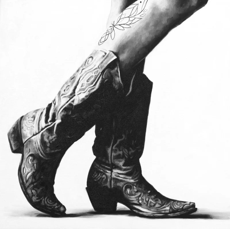 OUTLAW MUSHIE TEE - WORN WHITE