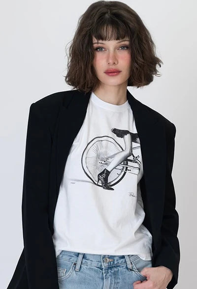 COAST MUSHIE TEE- WHITE
