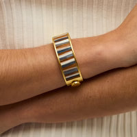 ALYSSA FEAHTER HINGE CUFF BRACELET