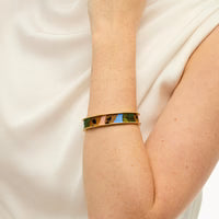 SHANNON THIN CUFF FEATHER BRACELET