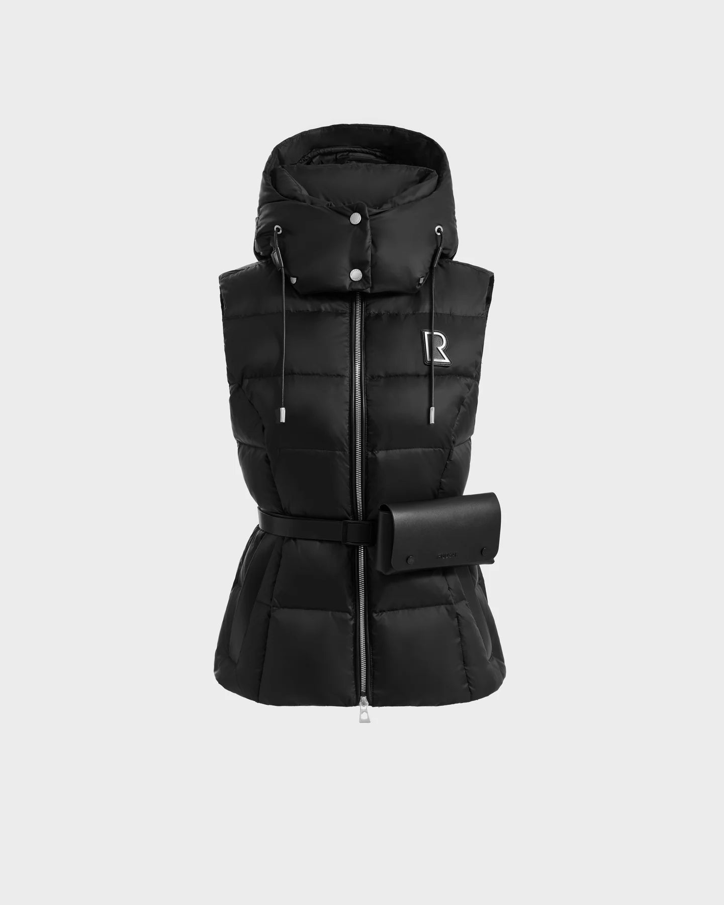CASSIDY N QUILTED DOWN VEST - ESPRESSO