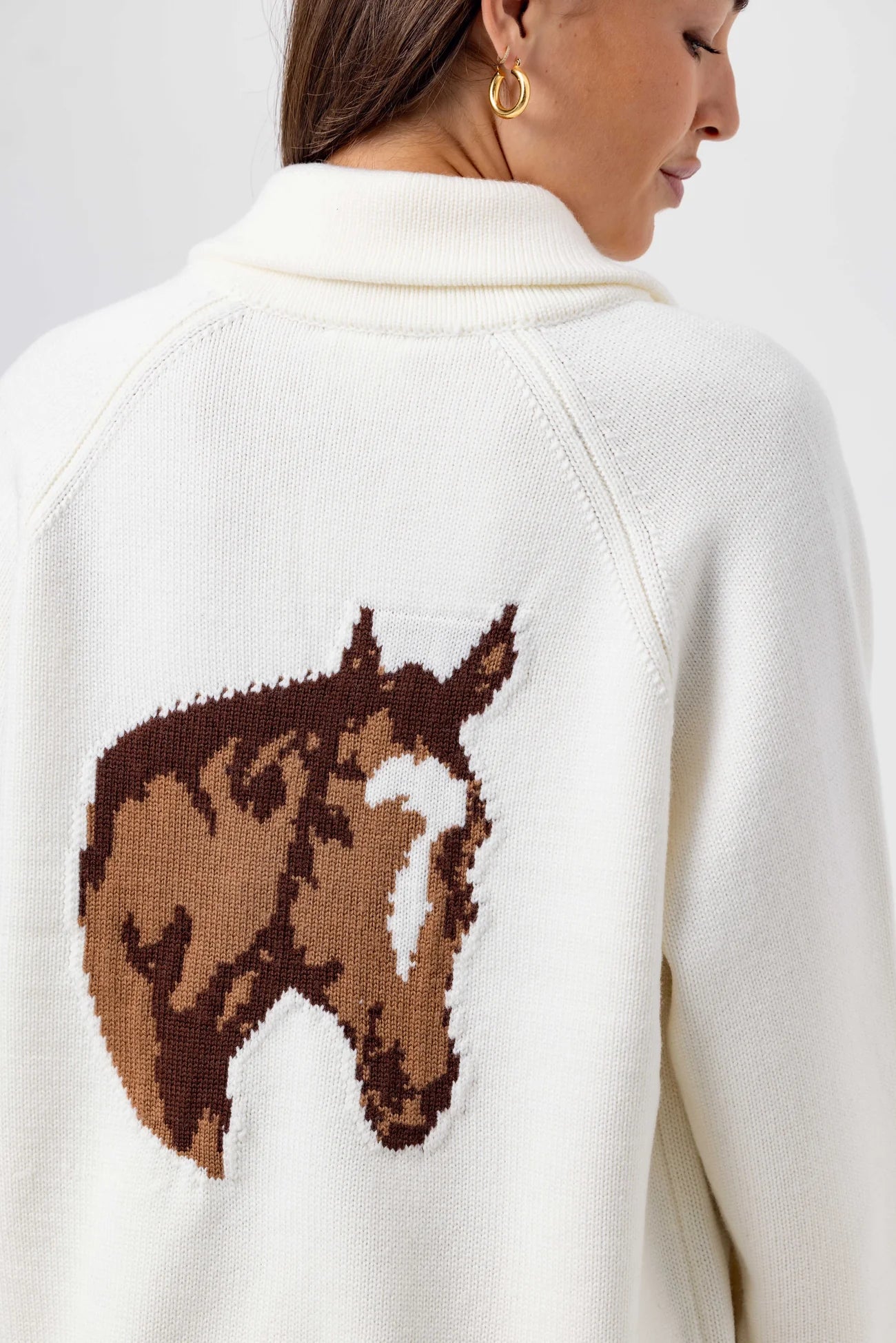 PB MERINO WOOL CARDIGAN - CREAM