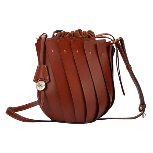 INES LEATHER PURSE - GOLDEN