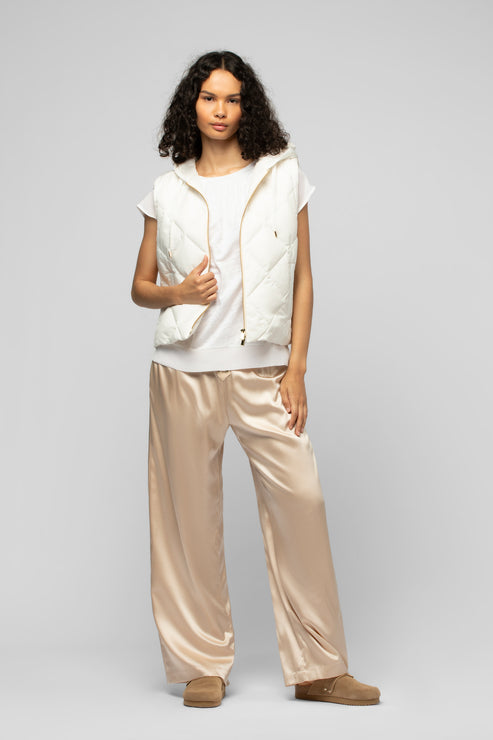DAMELIS DOWN VEST - WHITE