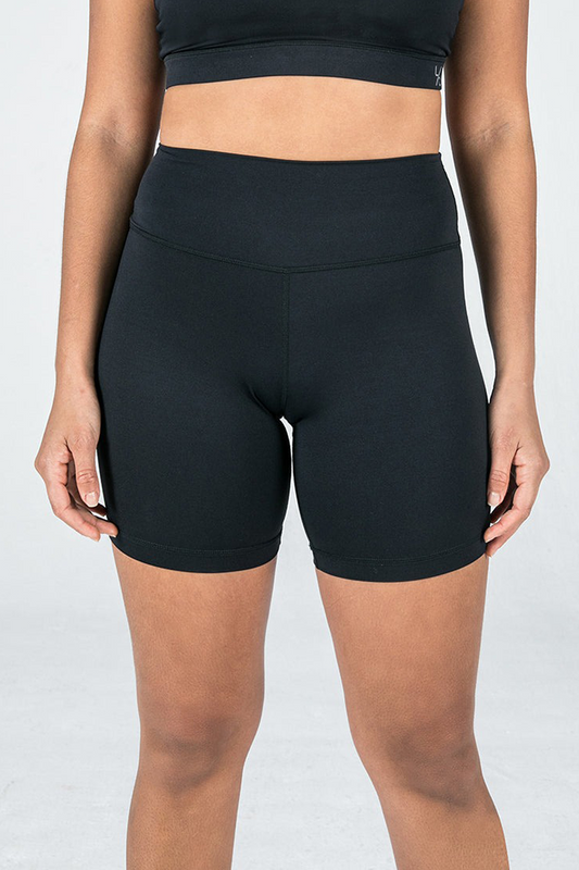 ELEVATE TOUCH CYCLE SHORTS- BLACK