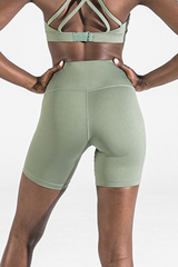 ELEVATE TOUCH CYCLE SHORTS - KHAKI