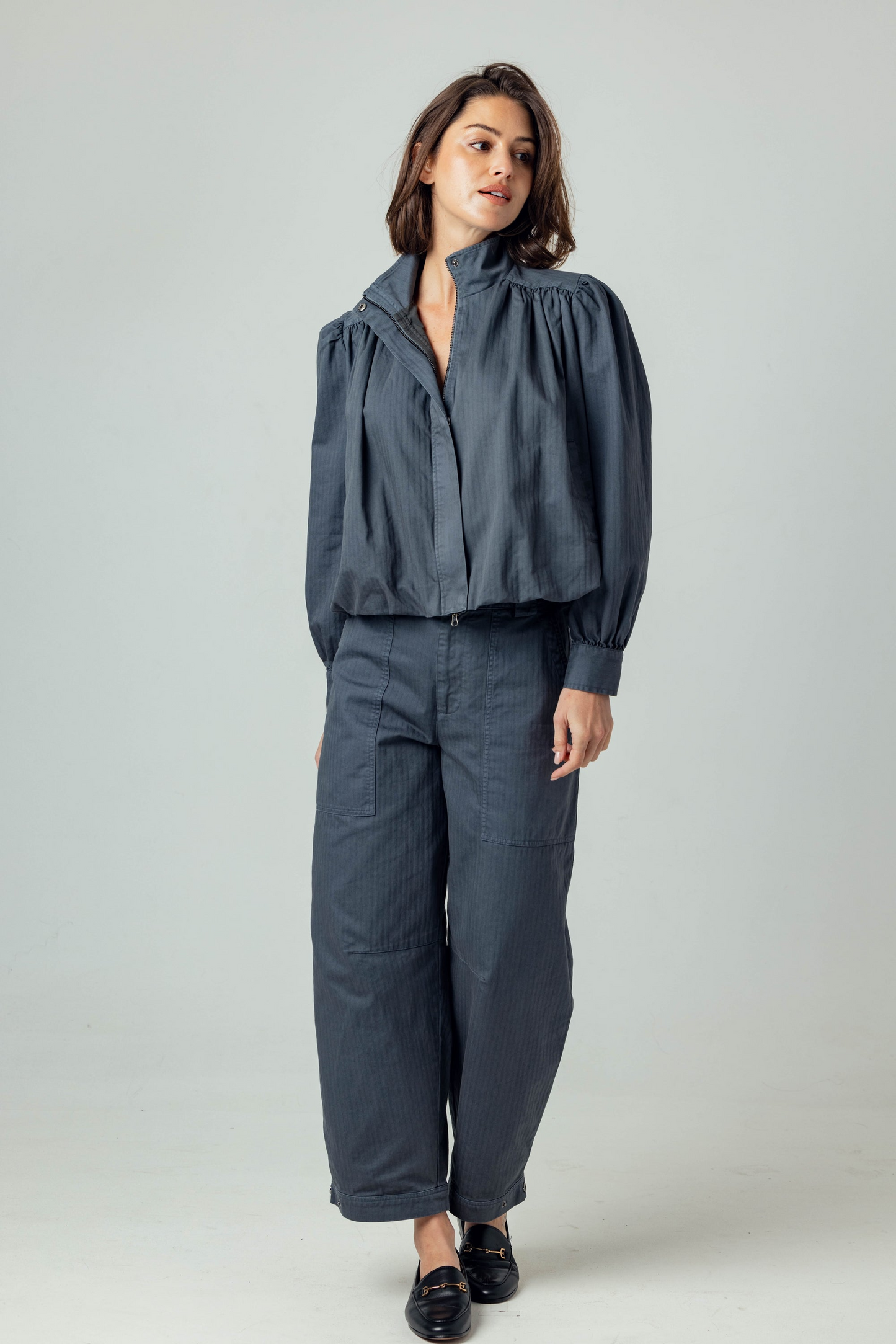 TWILL SAWYER PANT - URBAN GREEN