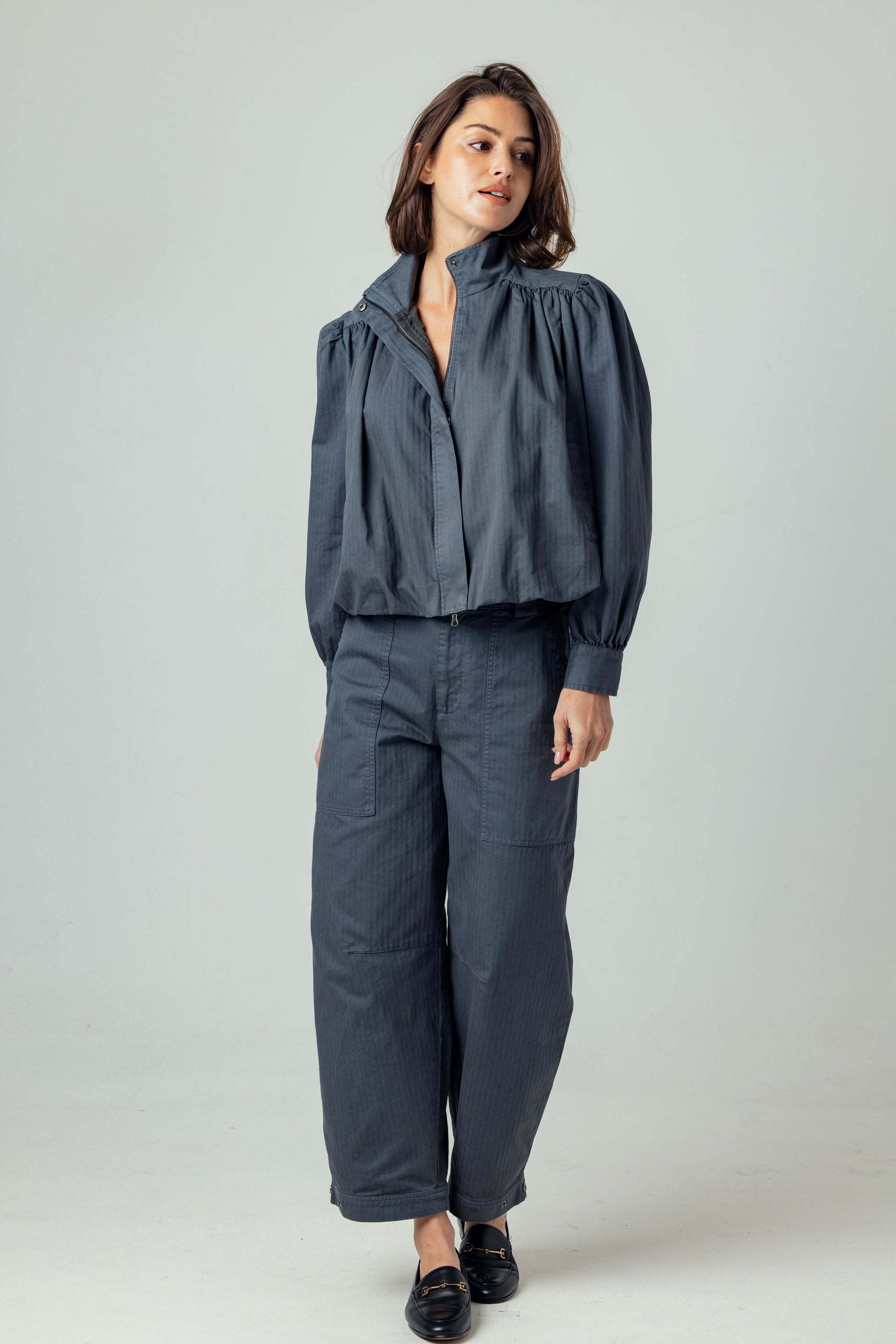TWILL SAWYER PANT - URBAN GREEN
