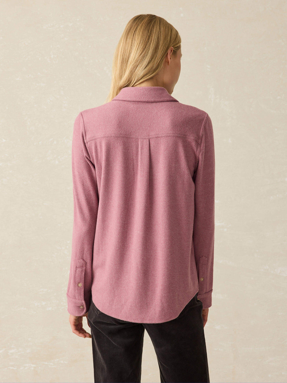 LEGEND SWEATER SHIRT - ROSE TWILL