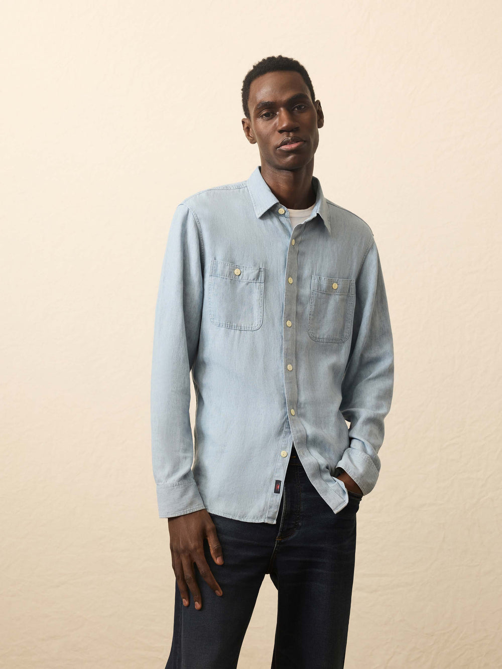 THE TRIED AND TRUE CHAMBRAY WORKSHIRT - VINTAGE INDIGO