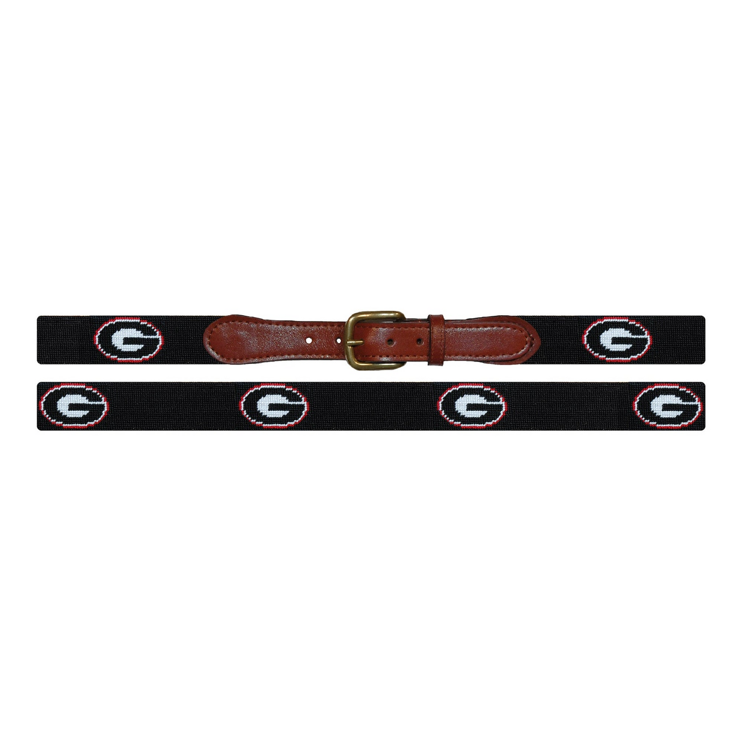 UNIVERSITY OF GEORGIA G BELT - BLACK