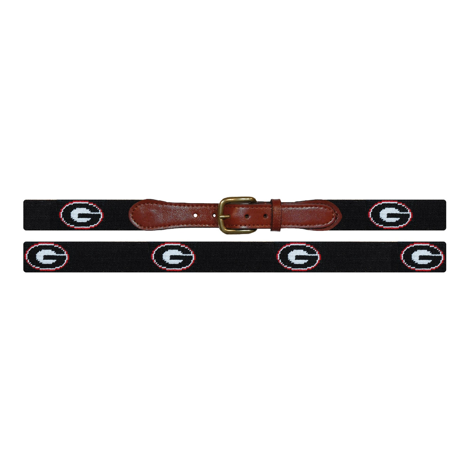 UNIVERSITY OF GEORGIA G BELT - BLACK