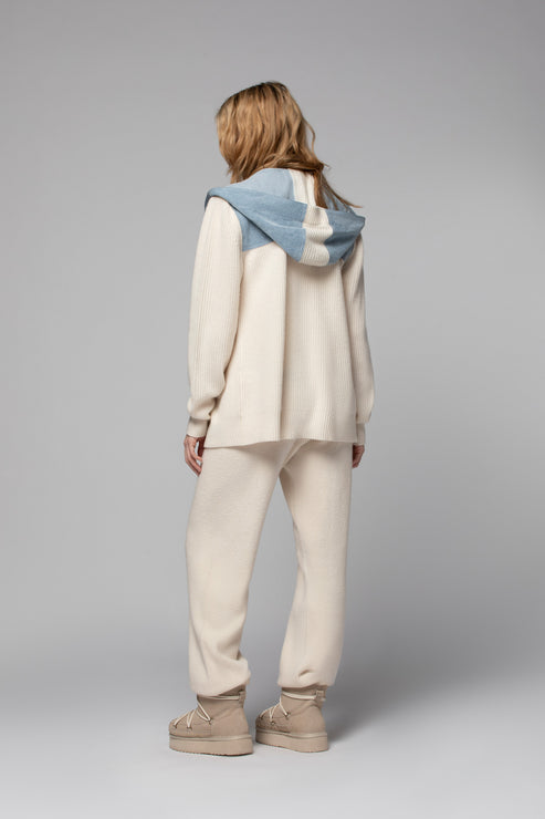 AANOR COW SUEDE SHEARLING BOOT - LATTE