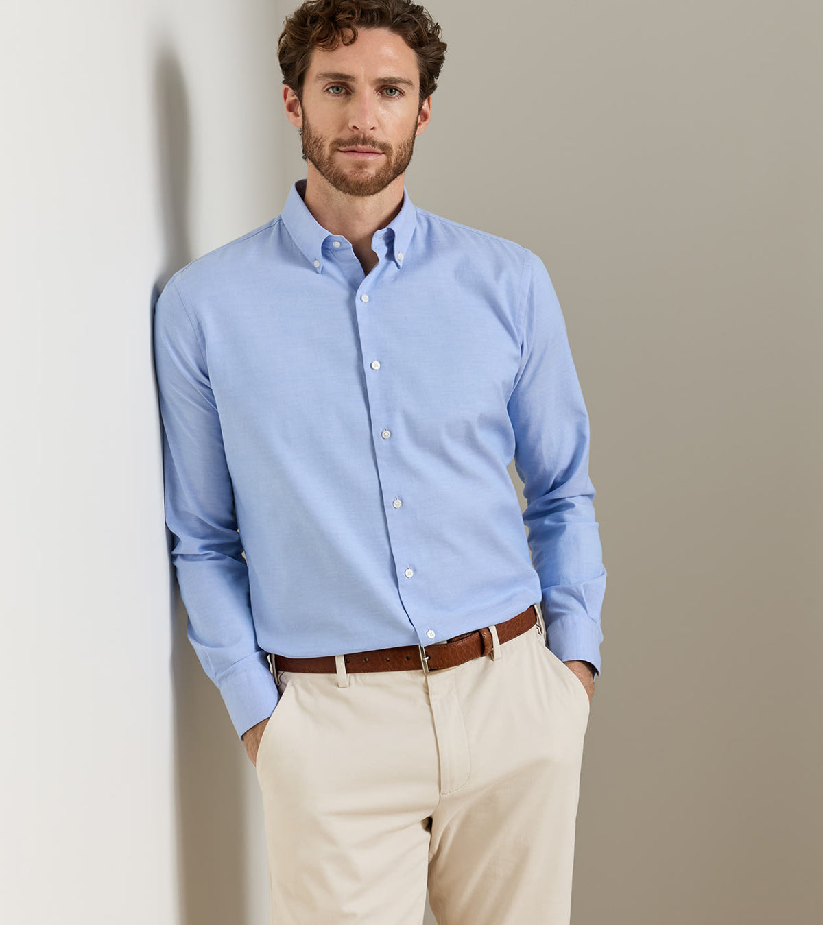 AMERICANA OXFORD SHIRT - SUMMER RAIN