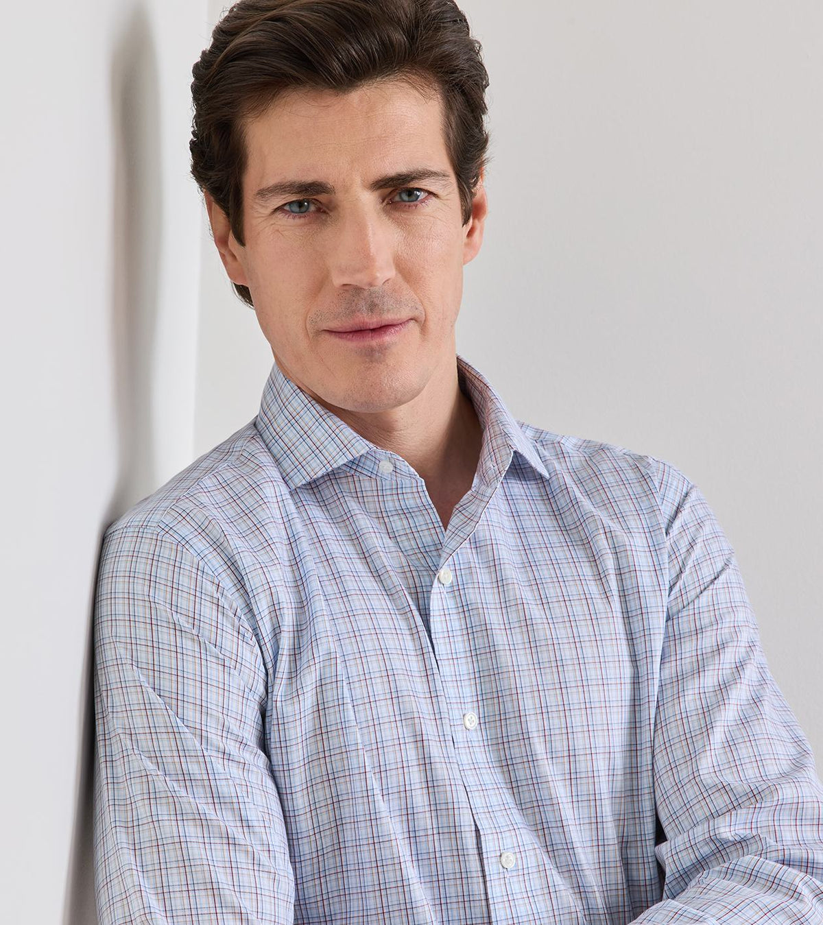 AMOS COTTON SHIRT - WHITEHAVEN BLUE