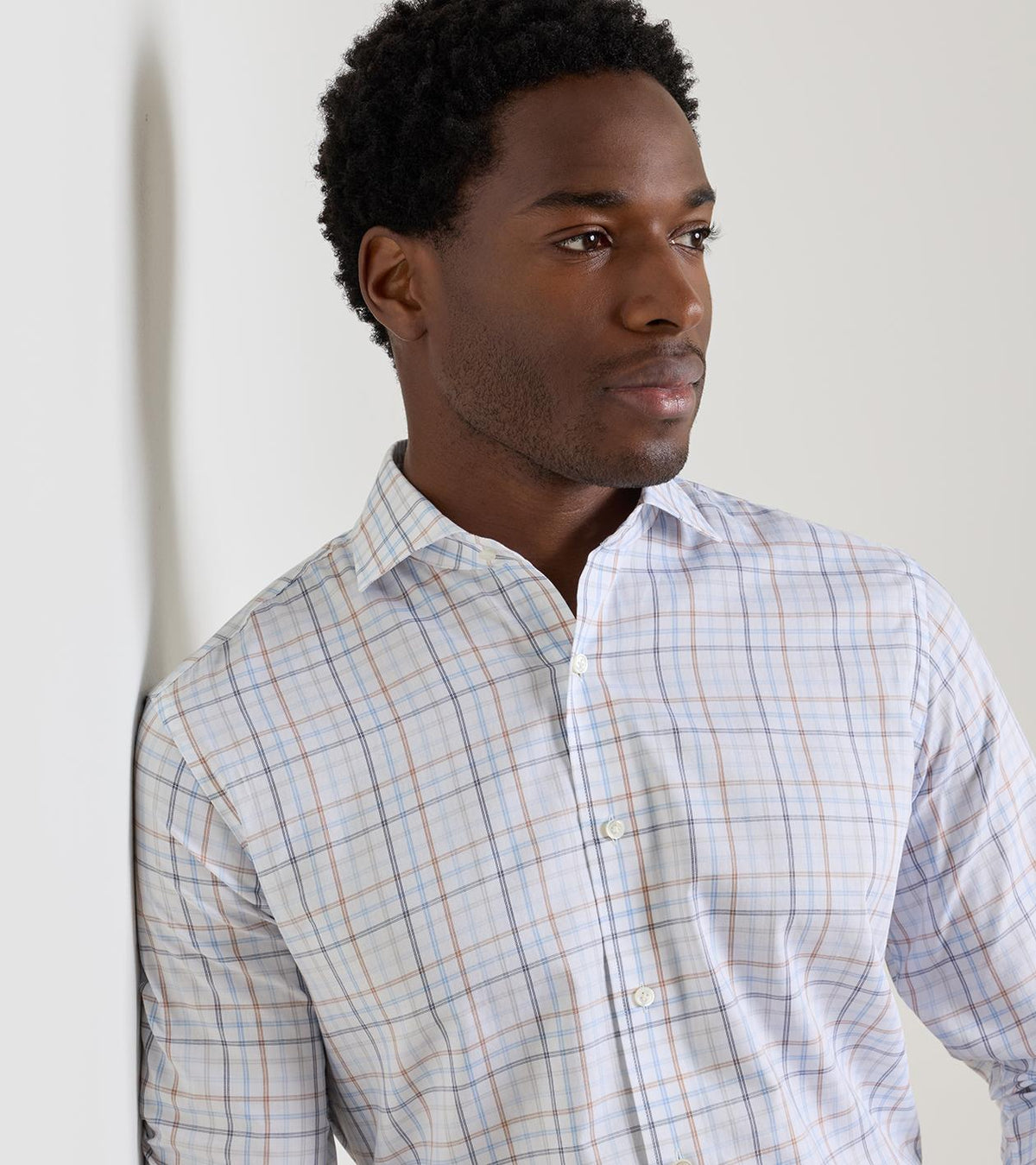 ARTHUR COTTON SHIRT - WINDY BLUE
