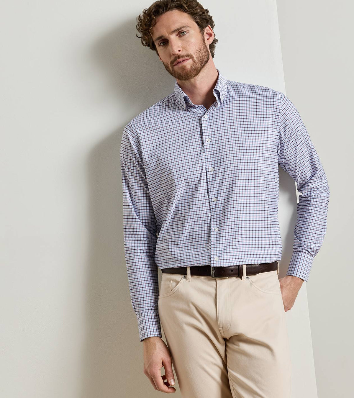 AXEL PERFORMANCE TWILL SHIRT - LAKESIDE