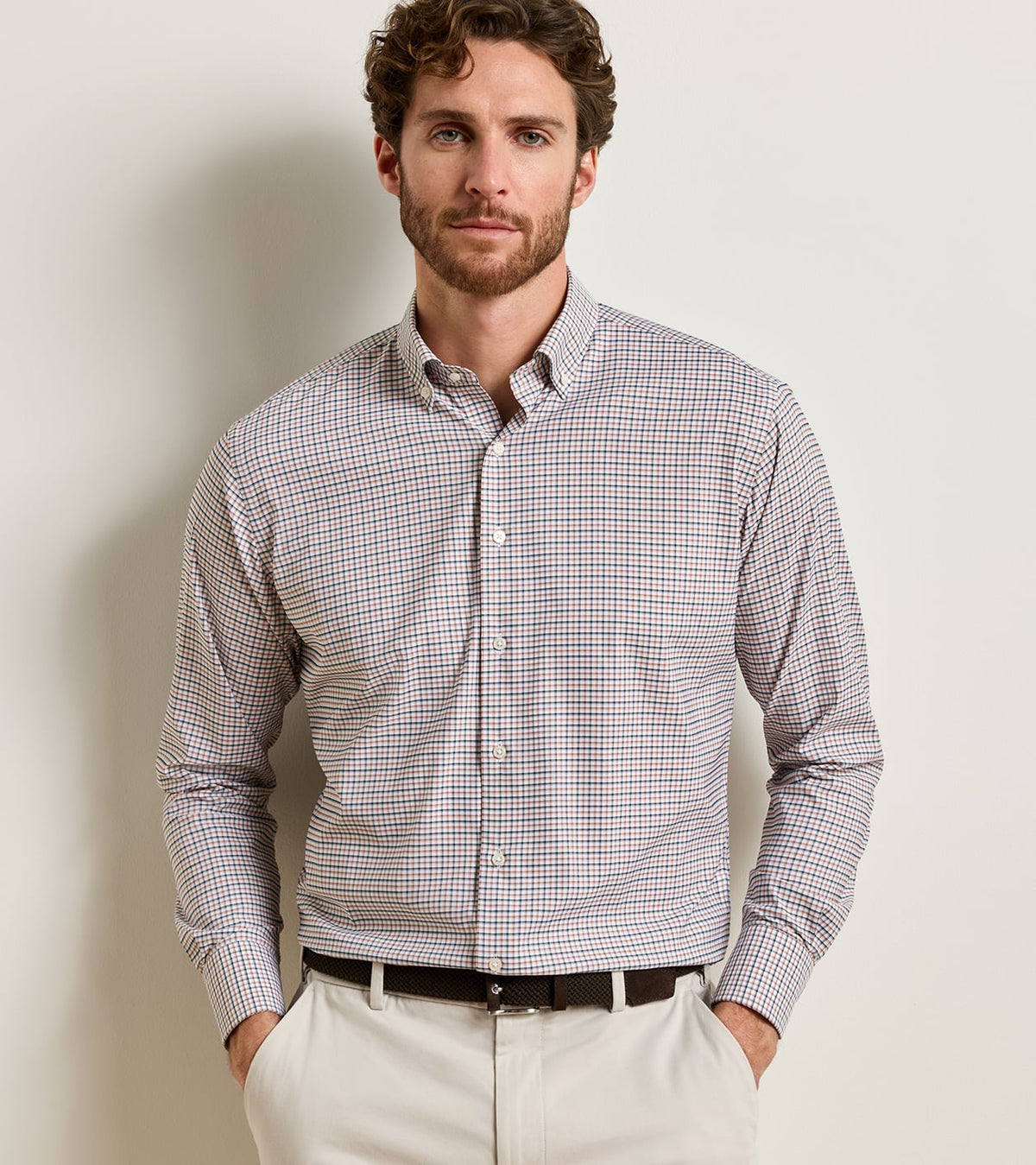 AXEL PERFORMANCE TWILL SHIRT - PINE BROOK