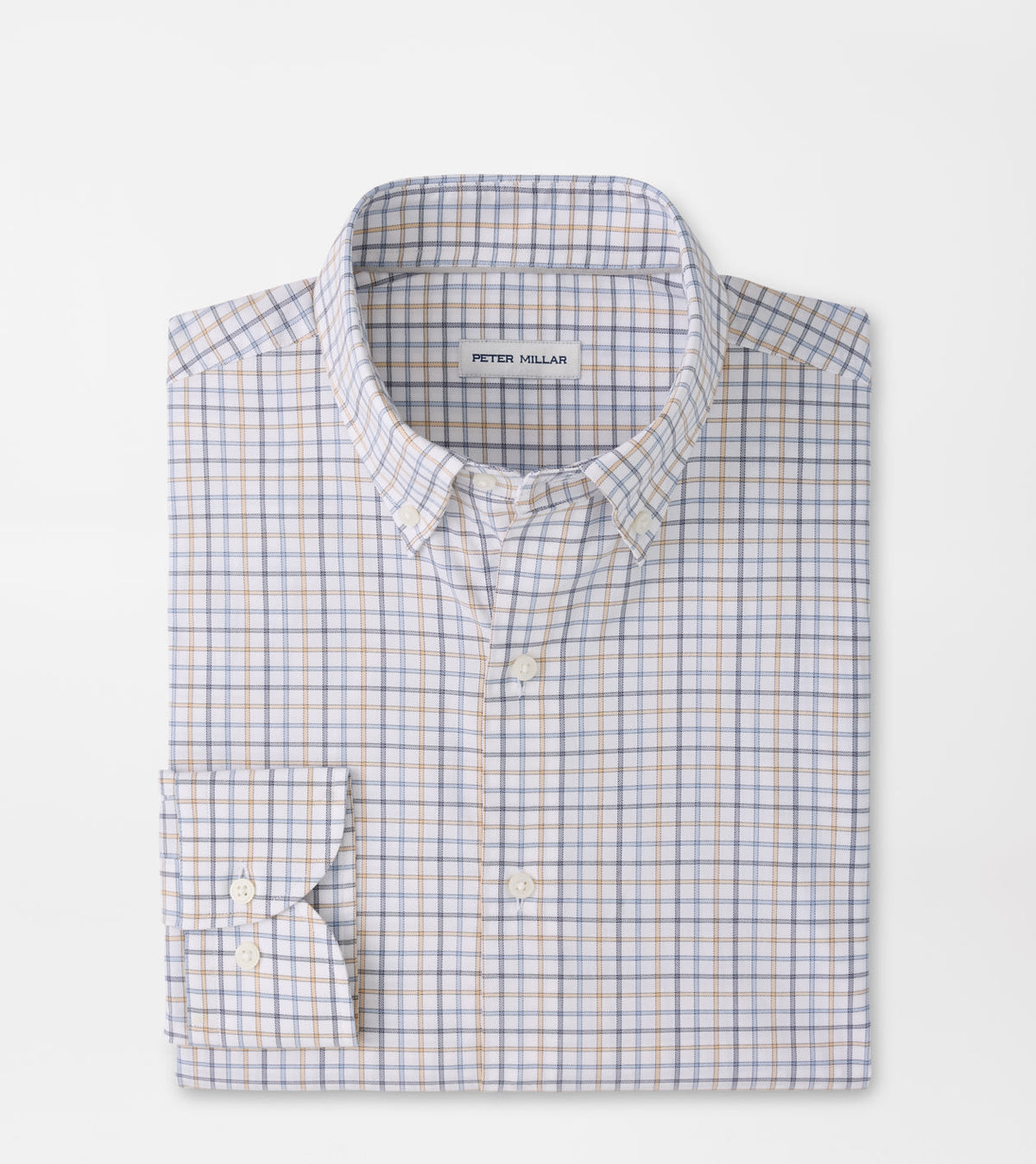 BRUCE CROWN LITE COTTON STRETCH SHIRT - NAVY