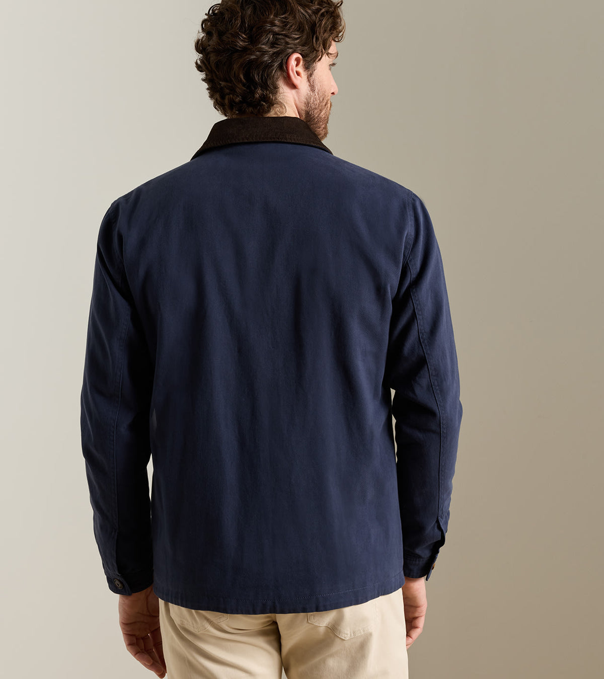 CHATHAM COTTON CASHMERE COAT - PROVIDENCE NAVY