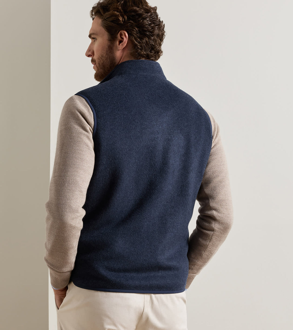 CROWN FLEX MERINO VEST - ATLANTIC BLUE