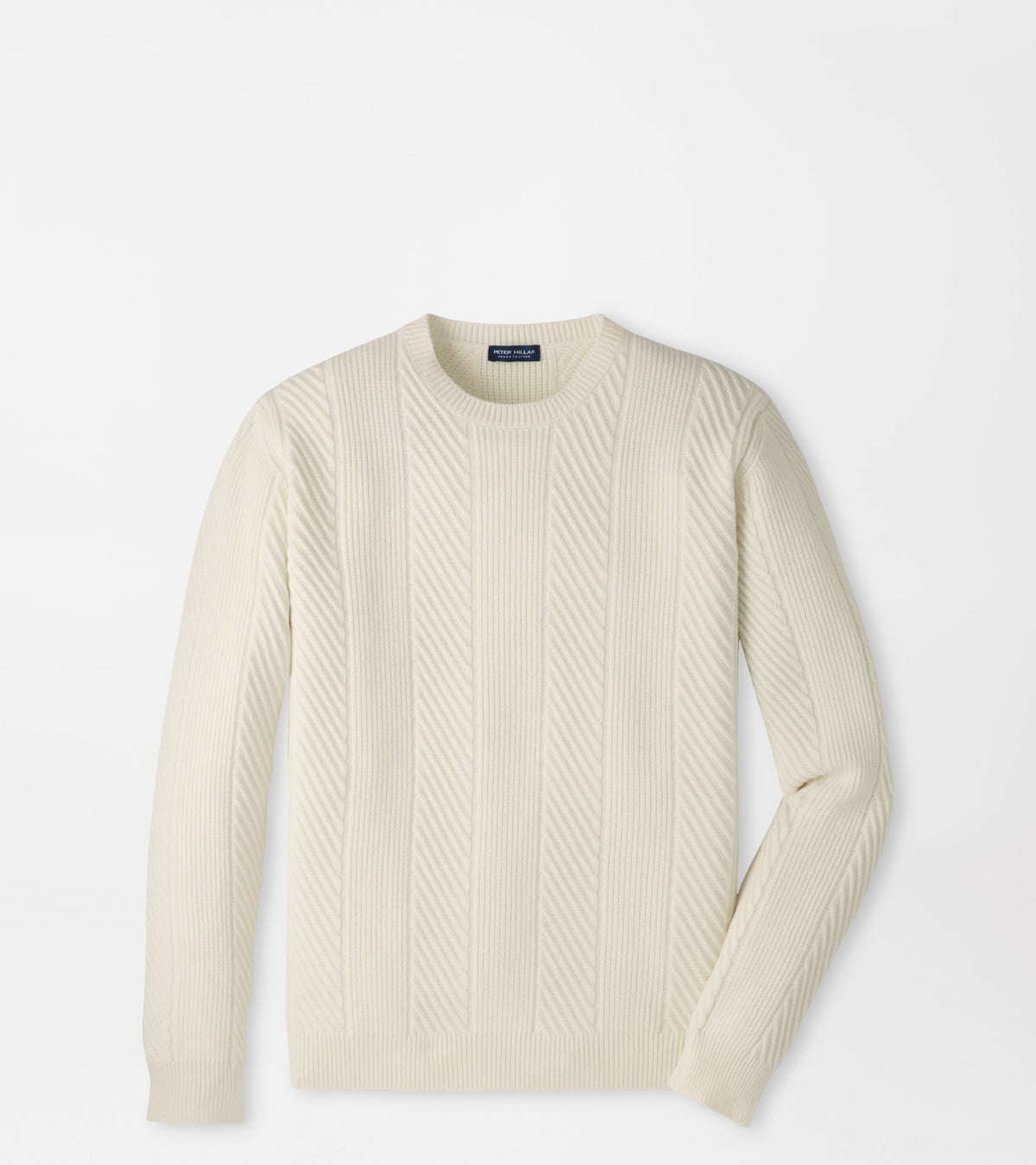 DOLOMITE CREW NECK SWEATER - ALMOND