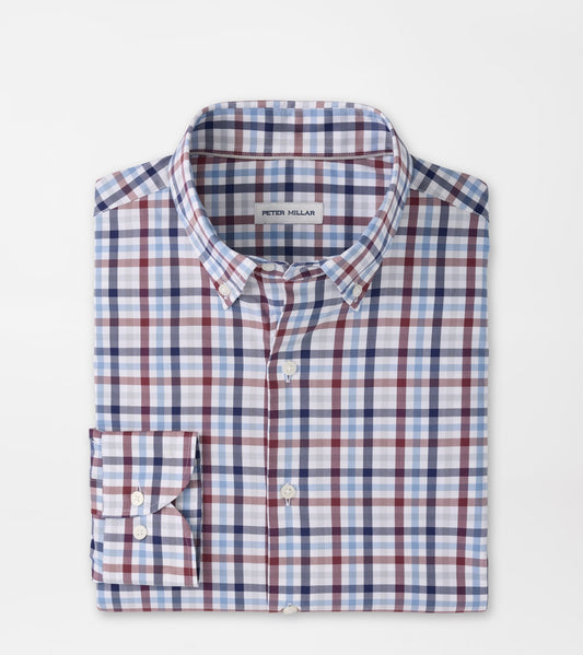 ELLIOT CROWN LITE COTTON STRETCH SHIRT  - LAKESIDE