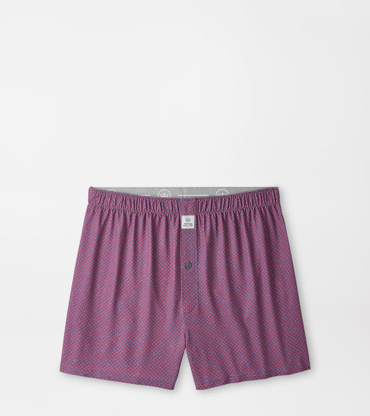 LOBSTER BOIL PERFORMANCE BOXER SHORT - BALI BLUE
