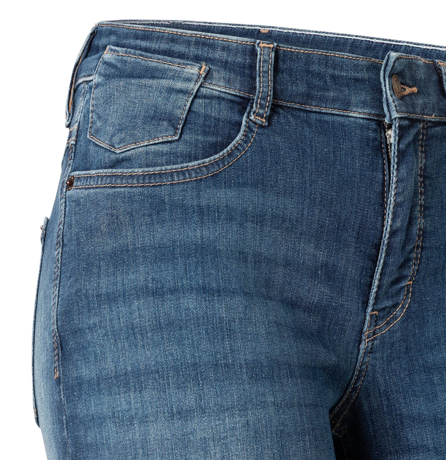 LAURA STRAIGHT TURN UP JEANS - FANCY NONREPAIR