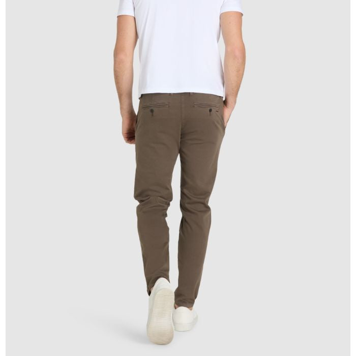 DRIVER PANTS - CHOCOLATE BROWN