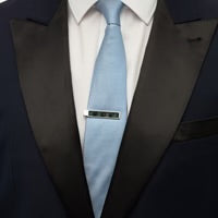 SUCCESSION FEATHER TIE CLIP - NAVY LADY