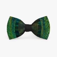 GREENE FEATHER BOW TIE