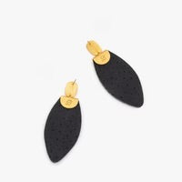 NIKKO BLUE FEATHER DROP EARRINGS