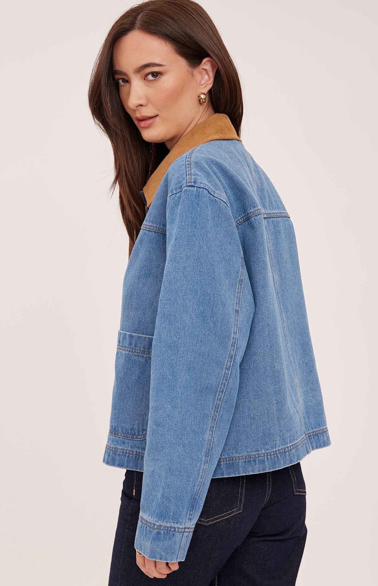 CONNOR DENIM JACKET - LIGHT WASH